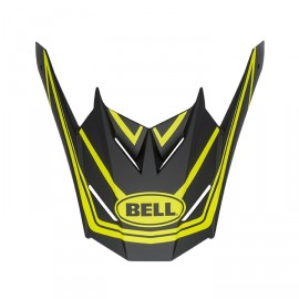 Visière BELL Sx-1 Whip Mat noir/jaune fluo