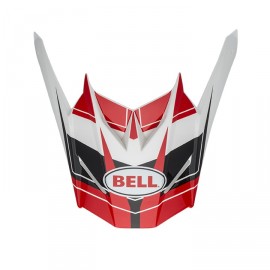 Visière BELL Sx-1 Holeshot rouge/noir