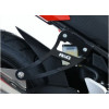 Kit suppression de reposes-pied R&G RACING arrière noir Honda CBR300RR