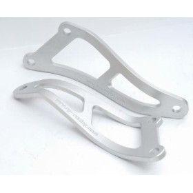 Patte de fixation de silencieux R&G RACING argent Kawasaki Z750/S