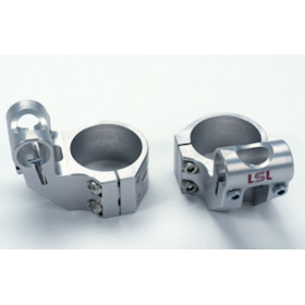 Bracelets LSL Offset High Ø56mm hauteur +37mm/déport +25mm/5° argent