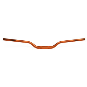 Guidon Ø28,6mm sans barre ART Factory MX haut orange