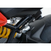Cache orifice repose-pieds gauche R&G RACING noir Ducati Monster 1200R