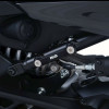 Cache orifice de repose-pieds R&G RACING noir Yamaha Niken