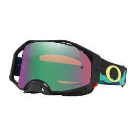 Masque OAKLEY Airbrake MX Eli Tomac Signature Series Camo Army Blues écran Prizm MX Jade Iridium