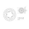 Disque de frein BREMBO Oro rond fixe