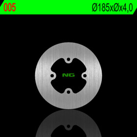 Disque de frein NG 005 rond fixe