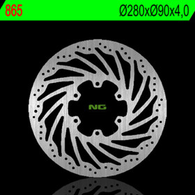 Disque de frein NG 865 rond fixe