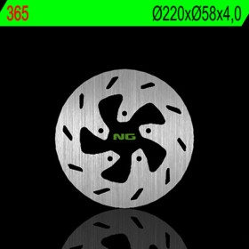 Disque de frein NG 365 rond fixe