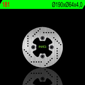 Disque de frein NG 181 rond fixe