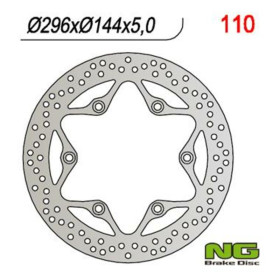 Disque de frein NG 110 rond fixe