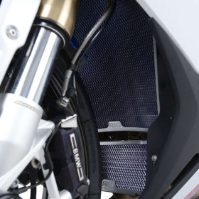 Protection de radiateur d'huile R&G RACING titane noir BMW S1000RR