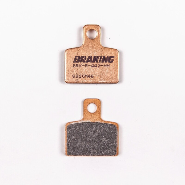 Plaquettes de frein BRAKING 832CM46 métal fritté