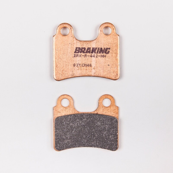 Plaquettes de frein BRAKING 831CM46 métal fritté