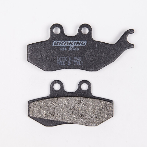 Plaquettes de frein BRAKING 770SM1 semi-métallique