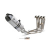 Ligne complète MIVV X-Cone inox/silencieux inox/casquette carbone BMW S1000RR