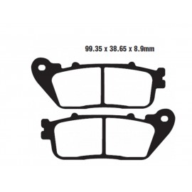 Plaquette de frein Nissin 2P333ST sinter