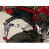 Support de plaque V PARTS noir Honda CB125R/300R