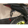 Support de plaque V PARTS noir Yamaha MT-03