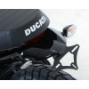 Support de plaque R&G RACING noir Ducati Scrambler Sixty2