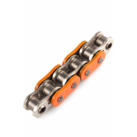 Chaine de transmission AFAM 525 A525XHR3-O orange 124 maillons