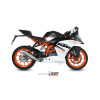 Ligne complète MIVV GHIBLI inox KTM RC390