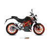 Ligne complète MIVV GHIBLI inox KTM 390 Duke