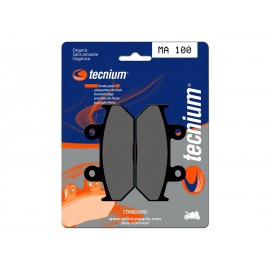 Plaquettes de frein TECNIUM MA100 organique