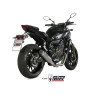 Ligne complète MIVV GP Pro inox silencieux titane Yamaha MT-07