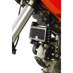Protection de radiateur (huile) R&G RACING noir Ducati Hypermotard 796