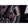 Protection de fourche et bras oscillant (axe de roue) LIGHTECH noir Ducati Panigale 1199