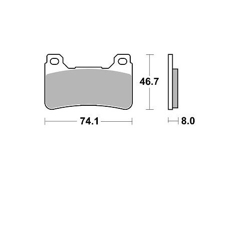 PLAQUETTES DE FREIN BRAKING  899CM66