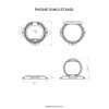 Anneau/support pour smartphone QUAD LOCK