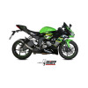 Silencieux MIVV MK3 carbone/casquette inox Kawasaki ZX6R 636
