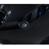 Tampons de protection R&G RACING Aero noir sans percage Yamaha YZF-R6
