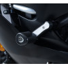 Tampons de protection R&G RACING Aero noir sans percage Yamaha YZF-R6