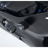 Tampons de protection R&G RACING Aero noir Yamaha YZF-R6