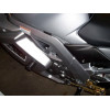 Tampons de protection R&G RACING Classic (axe de bras oscillant) noir Suzuki SV650S carénée