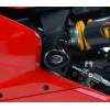 Tampons de protection R&G RACING Aero noir Suzuki GSX-S1000F