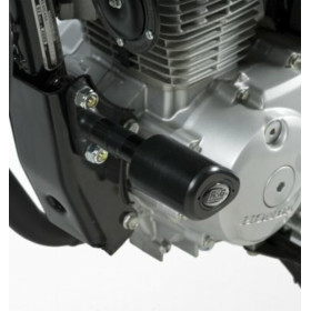 Tampons de protection R&G RACING Aero noir Honda CBF125