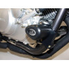 Tampons de protection R&G RACING Aero noir Honda XL125V Varadero