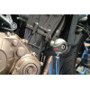 Kit fixation Crash Pad LSL argent Honda CB650F