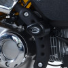 Tampons de protection R&G RACING Aero noir Honda Monkey 125