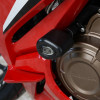 Tampon de protection R&G RACING Aero noir Honda CBR500R