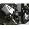 Tampons de protection R&G RACING Aero blanc Kawasaki ZX6R 636