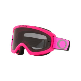 Masque OAKLEY O Frame 2.0 Pro XS MX Tuff Blocks Pink Gunmetal écran Dark Grey