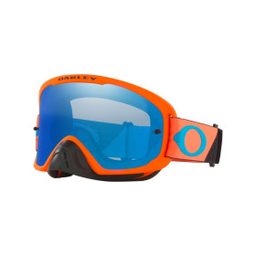 Masque OAKLEY O Frame 2.0 Pro MX B1B Orange Gunmetal écran Black Ice Iridium