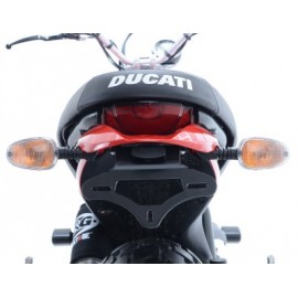 Support de plaque noir R&G RACING Ducati Scrambler Icon