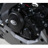 Couvre-carter R&G RACING droit noir Yamaha YZF-R125