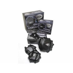 Couvre-carter droit  R&G RACING noir Ducati 899 PANIGALE